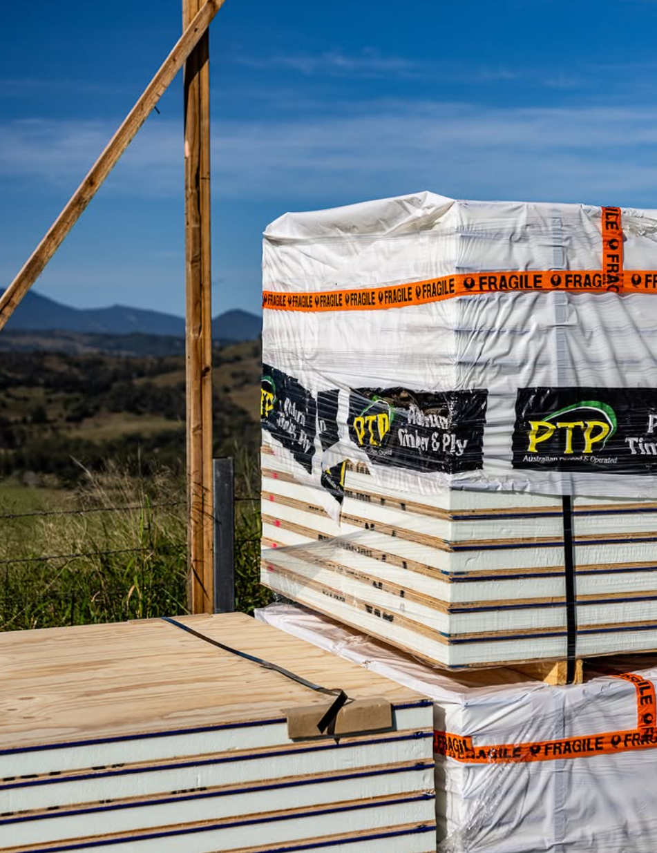 Platinum "R" Floor insulated subfloor panels made to order in Queensland